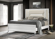 Marmore 64-inch Panel Bed LED Headboard