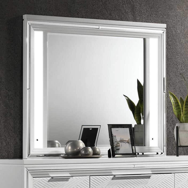 Marmore LED Dresser Mirror White Default Title