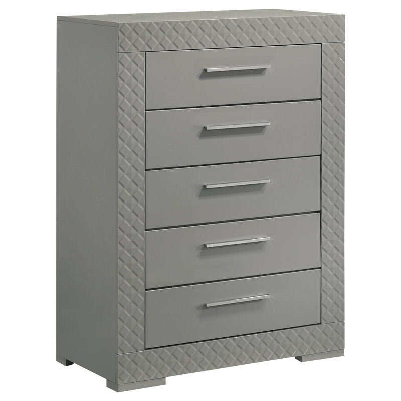Ives Bedroom Set High Gloss