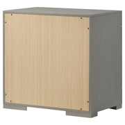 Ives 2-drawer Nightstand Bedside Table High Gloss