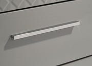 Ives 2-drawer Nightstand Bedside Table High Gloss