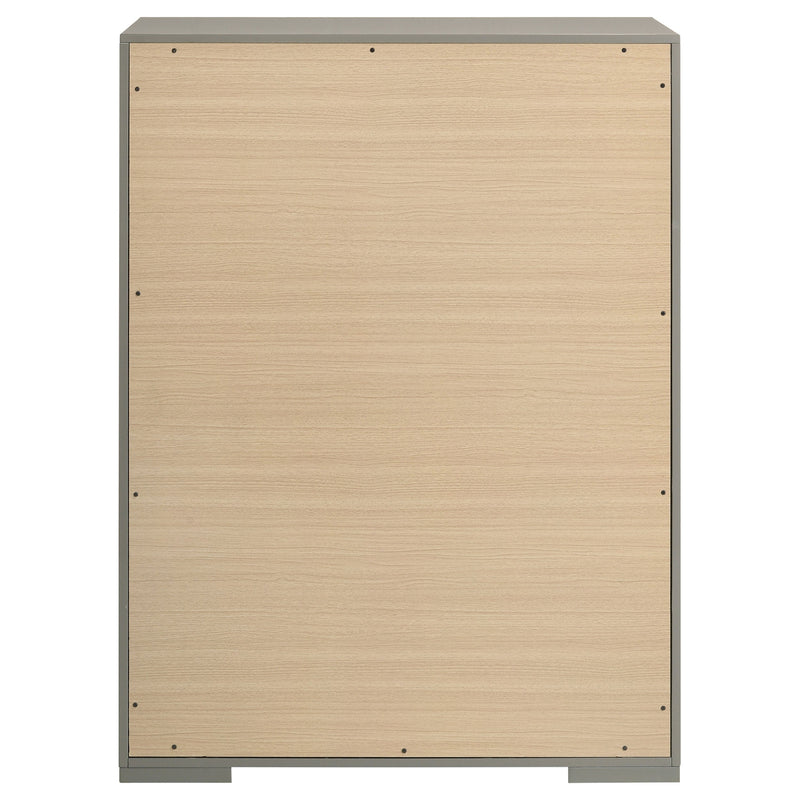 Ives 5-drawer Bedroom Chest of Drawers High Gloss