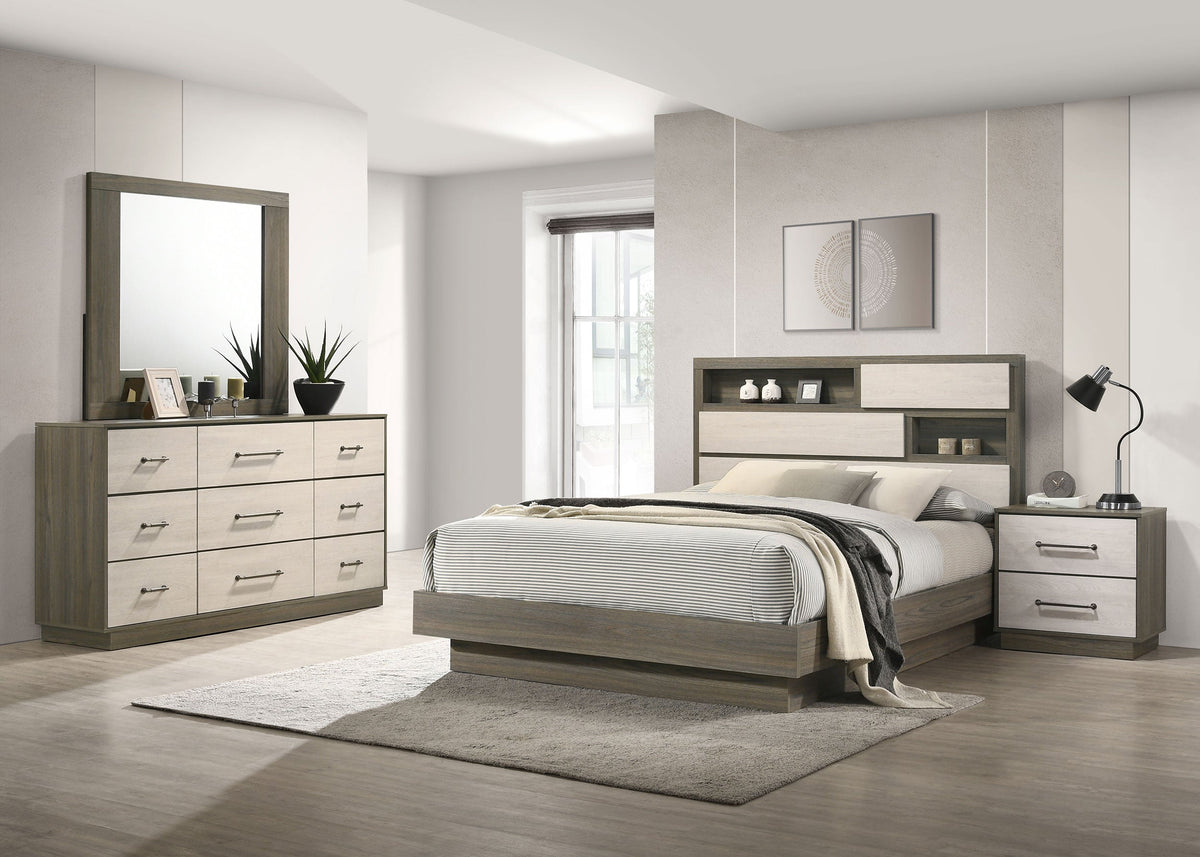 Fenwick Bedroom Set Grey Oak
