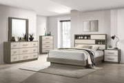 Fenwick Bedroom Set Grey Oak California King 5-piece
