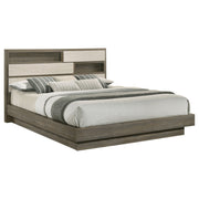 Fenwick Bed Bookcase Headboard Grey Oak