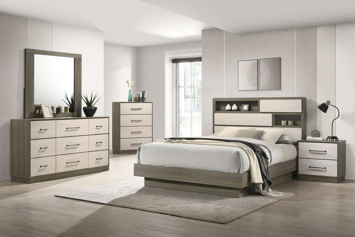 Fenwick Bedroom Set Grey Oak