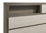 Fenwick Bed Bookcase Headboard Grey Oak