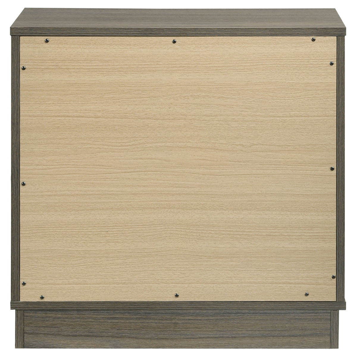 Fenwick 2-drawer Nightstand Bedside Table Grey Oak