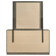 Fenwick 9-drawer Dresser with Mirror Grey Oak