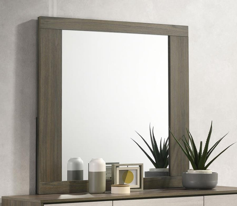 Fenwick Dresser Mirror Grey Oak Default Title