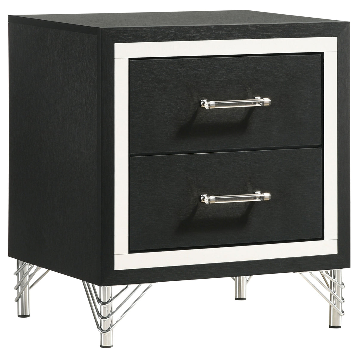 Lucia 2-drawer Nightstand Bedside Table