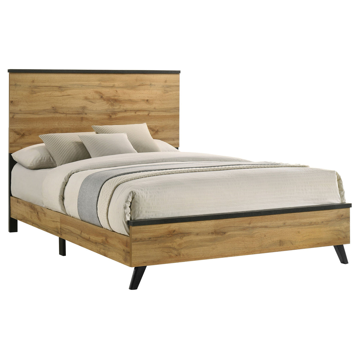Kaywood 52-inch Panel Bed Natural Pine