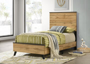 Kaywood 52-inch Panel Bed Natural Pine Twin