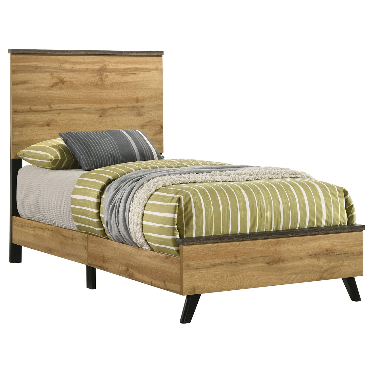 Kaywood 52-inch Panel Bed Natural Pine