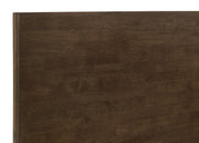 Glenwood 48-inch Platform Panel Bed Warm Brown