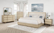 Kailani Bedroom Set Beige Oak Eastern King 5-piece