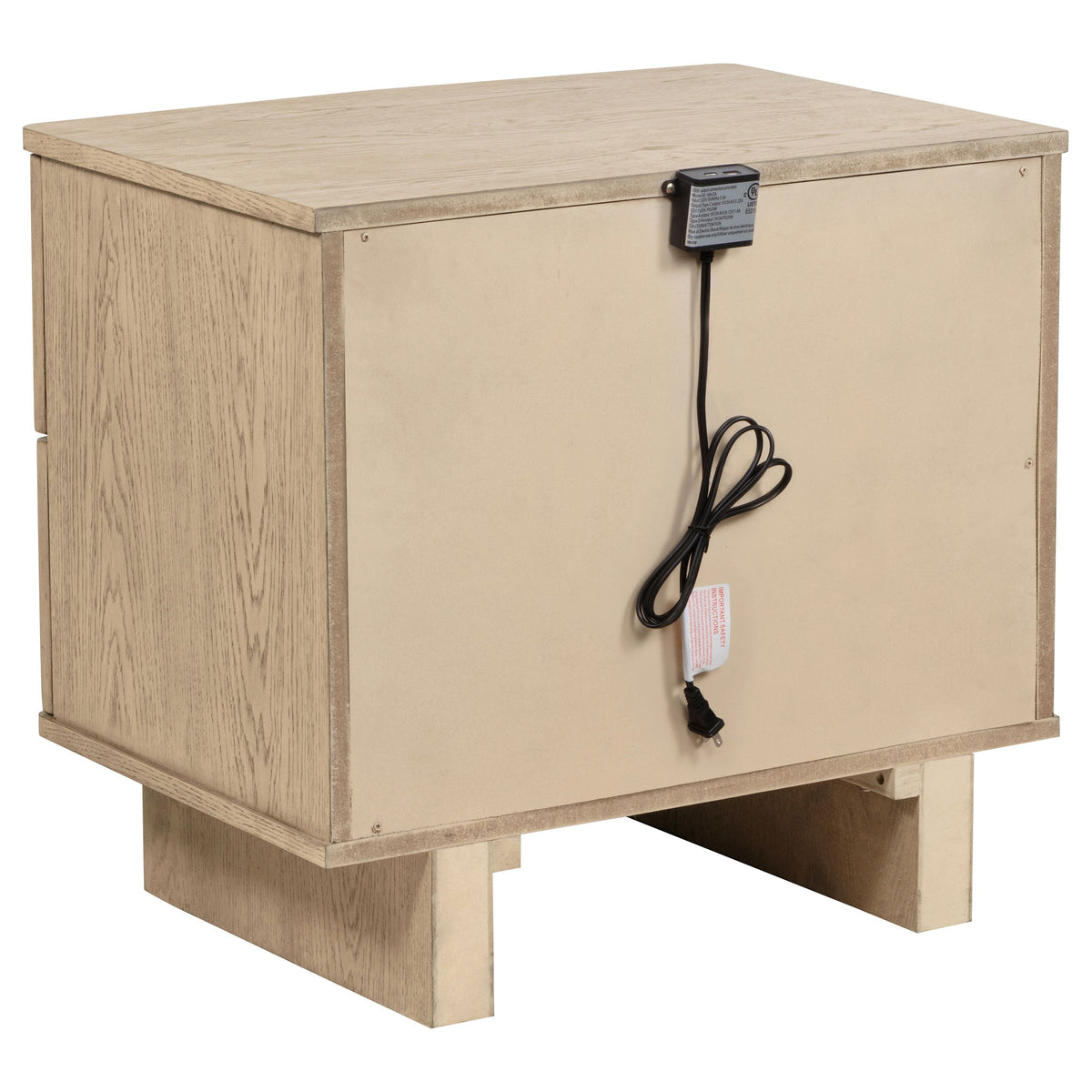 Kailani Bedroom Set Beige Oak