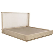 Kailani 52-inch Wingback Bed Beige Oak