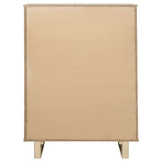 Kailani 5-drawer Bedroom Chest of Drawers Beige Oak