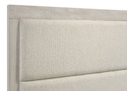 Trenton 54-inch Wood Panel Bed Rustic Cream