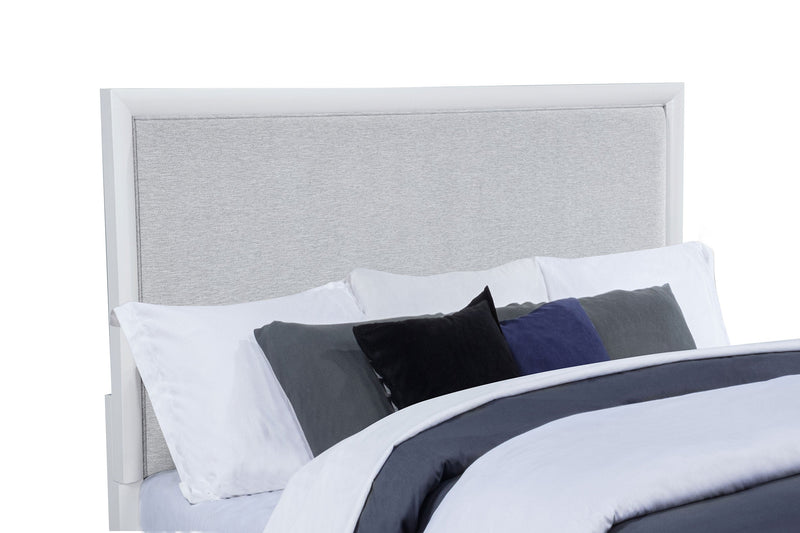 Gracemont 57-inch Panel Bed Grey and