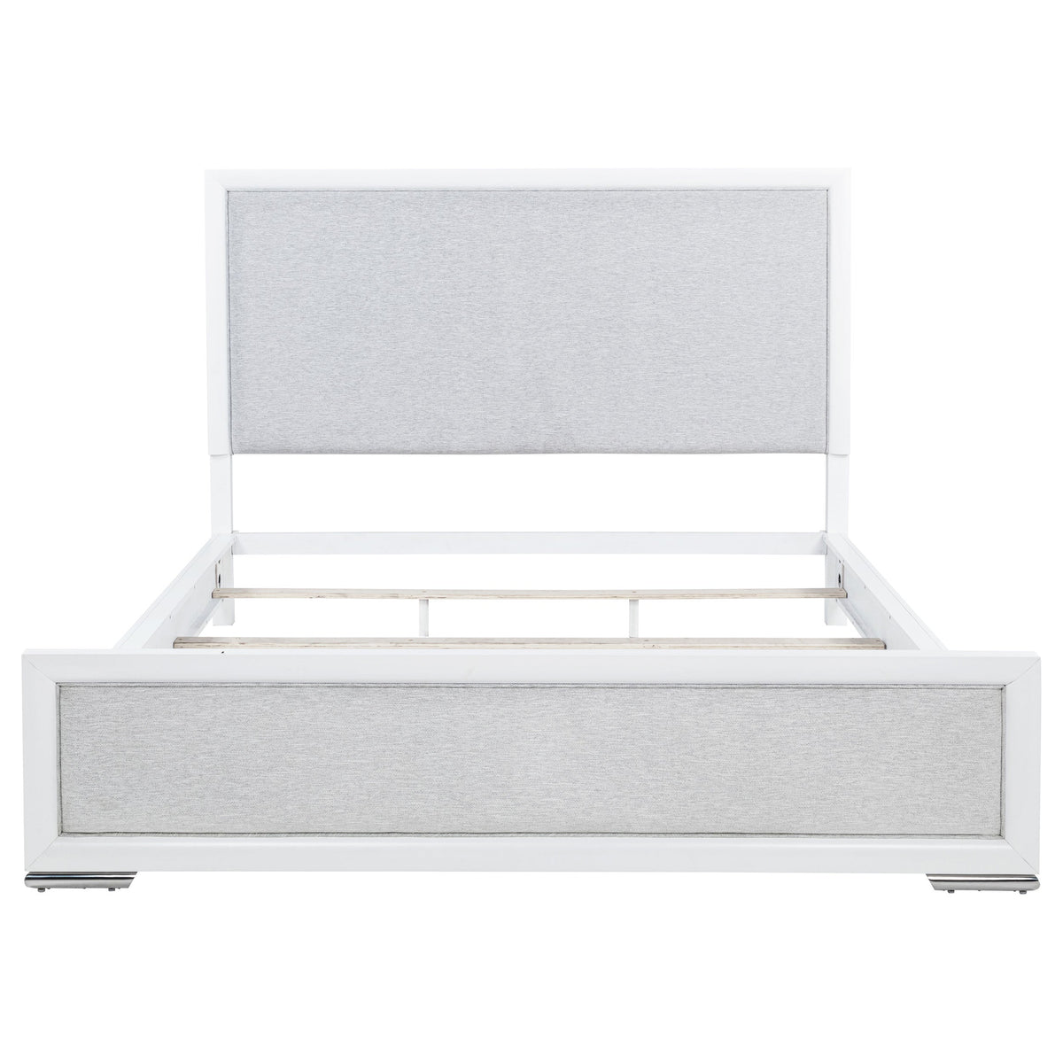 Gracemont 57-inch Panel Bed Grey and