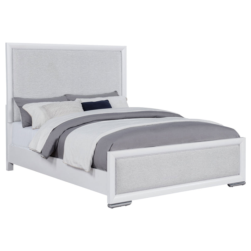 Gracemont 57-inch Panel Bed Grey and