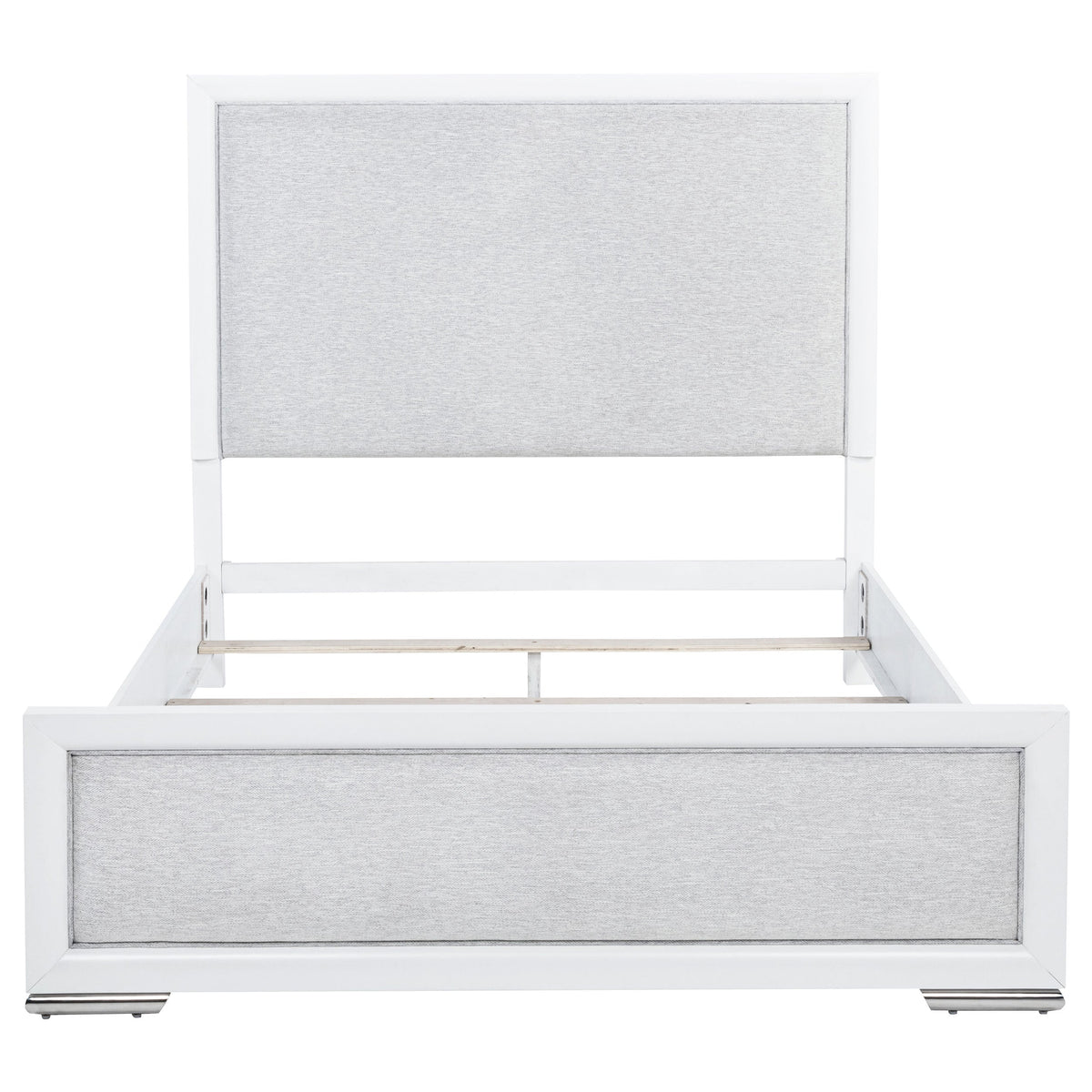 Gracemont 57-inch Panel Bed Grey and