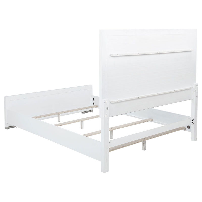 Gracemont 57-inch Panel Bed Grey and
