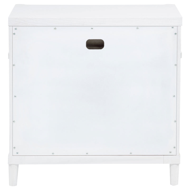 Gracemont 3-drawer Bedroom Nightstand Bedside Table White