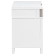 Gracemont 3-drawer Bedroom Nightstand Bedside Table White