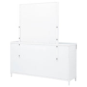 Gracemont 8-drawer Bedroom Dresser with Mirror White