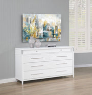 Gracemont 8-drawer Bedroom Dresser Cabinet White Default Title
