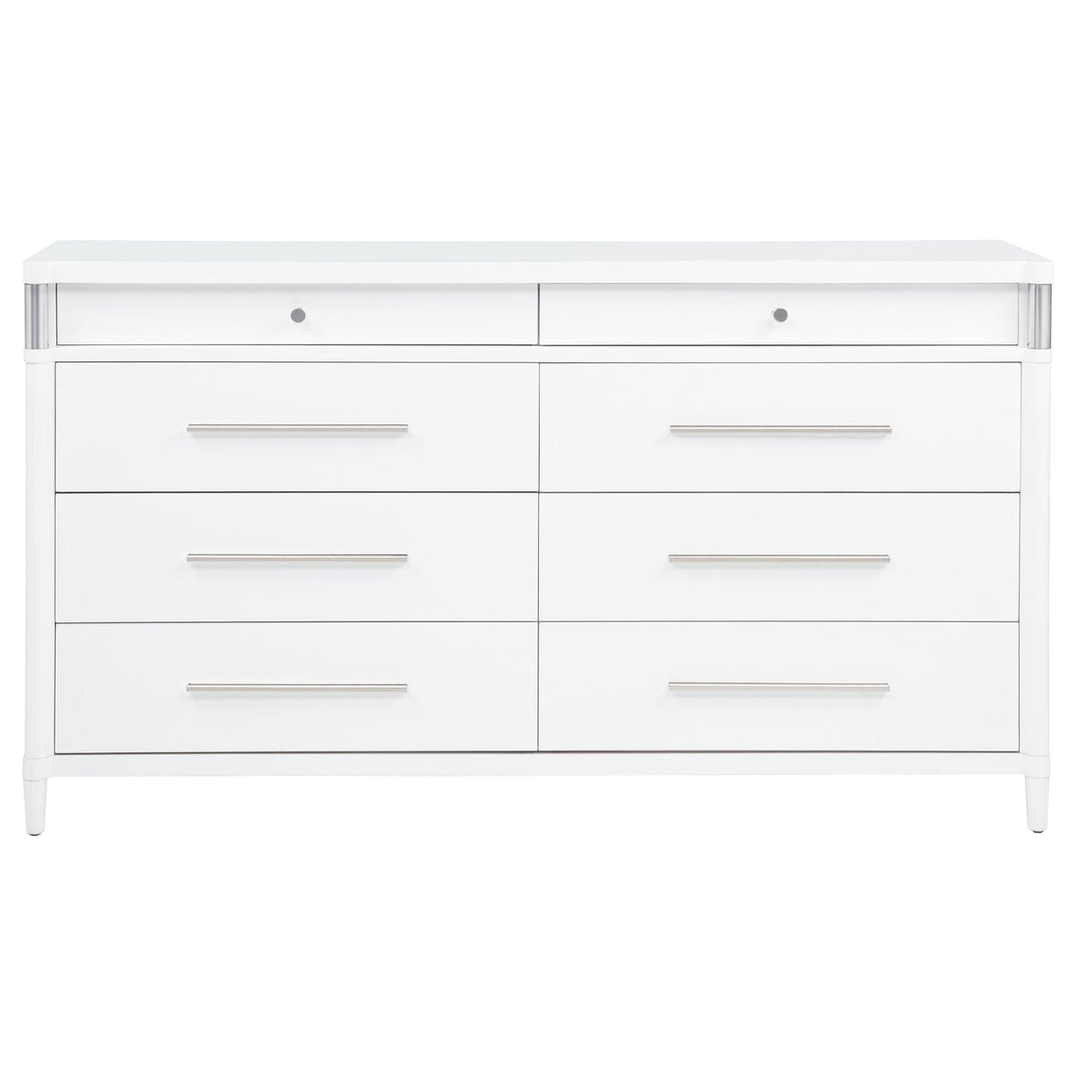 Gracemont 8-drawer Bedroom Dresser Cabinet White