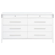 Gracemont 8-drawer Bedroom Dresser Cabinet White