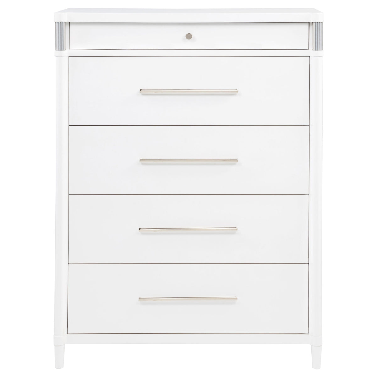 Gracemont 5-drawer Bedroom Chest of Drawers White