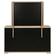 Ladera 6-drawer Bedroom Dresser and Mirror Light Elm