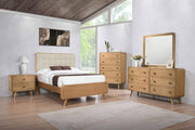 Robyn Bedroom Set Light Ash Full 5-piece