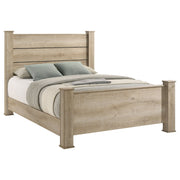 Oakglen 55-inch Panel Bed Weathered Oak