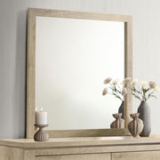 Oakglen Dresser Mirror Weathered Oak Default Title
