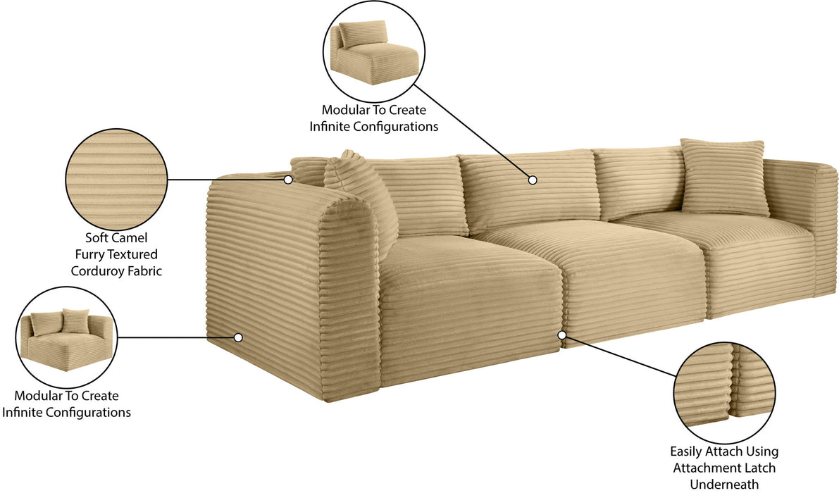 Shaggy - 3 Seat Modular Sofa