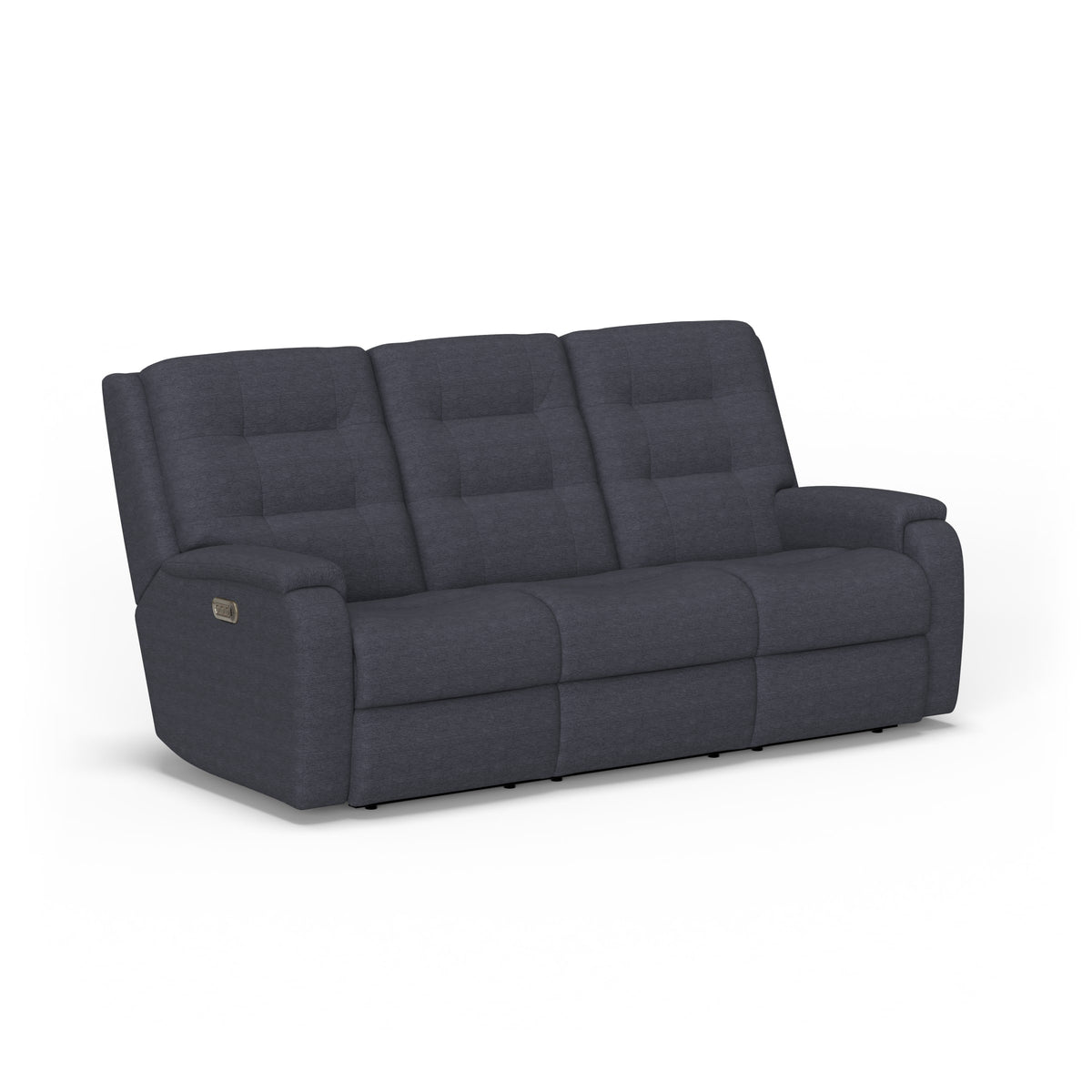 Flexsteel Arlo Power Reclining Sofa with Power Headrest & Lumbar