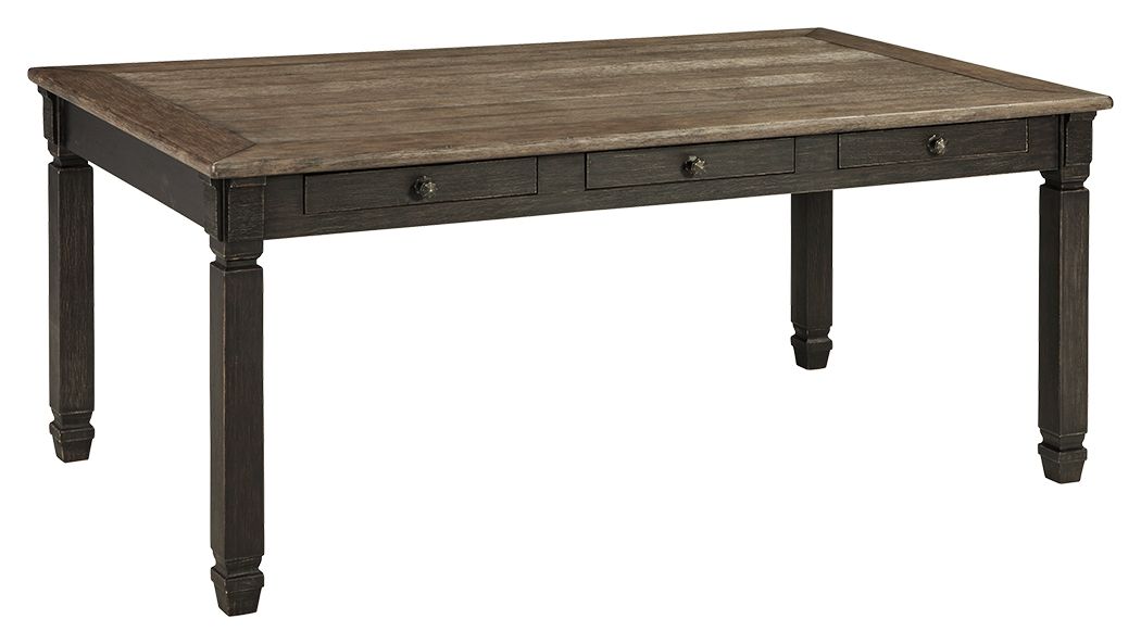 Tyler - Black / Gray - Rectangular Dining Room Table