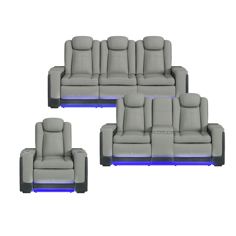 Lantana - Living Room Set - Charcoal