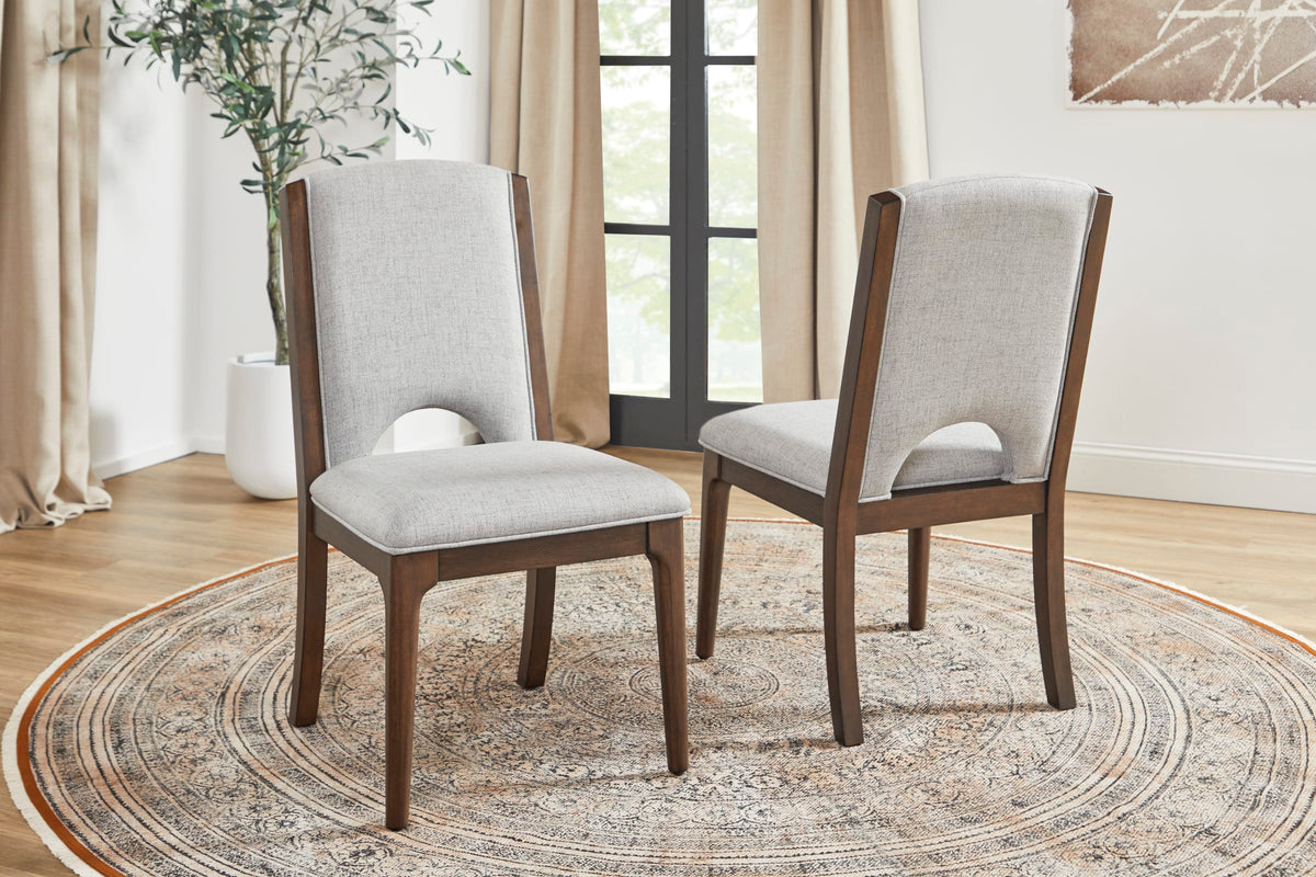 Flexsteel Athens Pair of Upholstered Dining Chairs