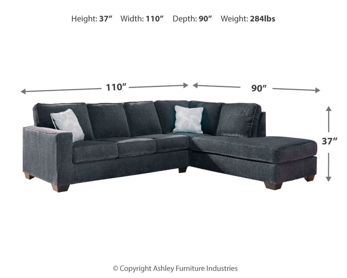 Altari - 2 Piece Sleeper Sectional