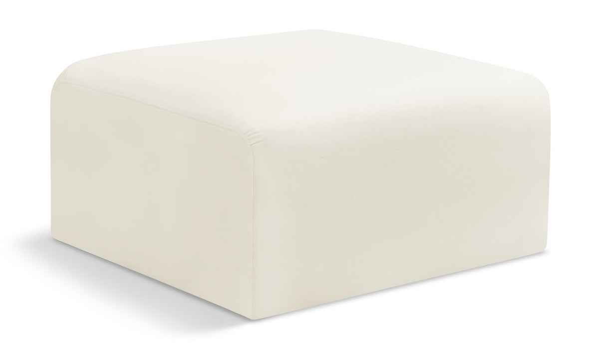 Arc - Velvet Ottoman