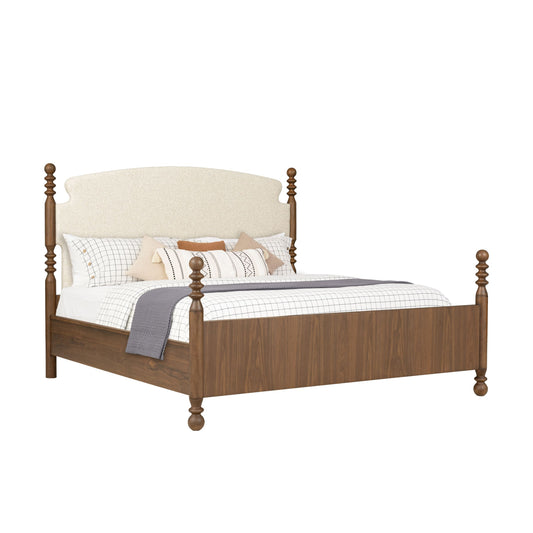 Flexsteel Azalea King Upholstered Bed