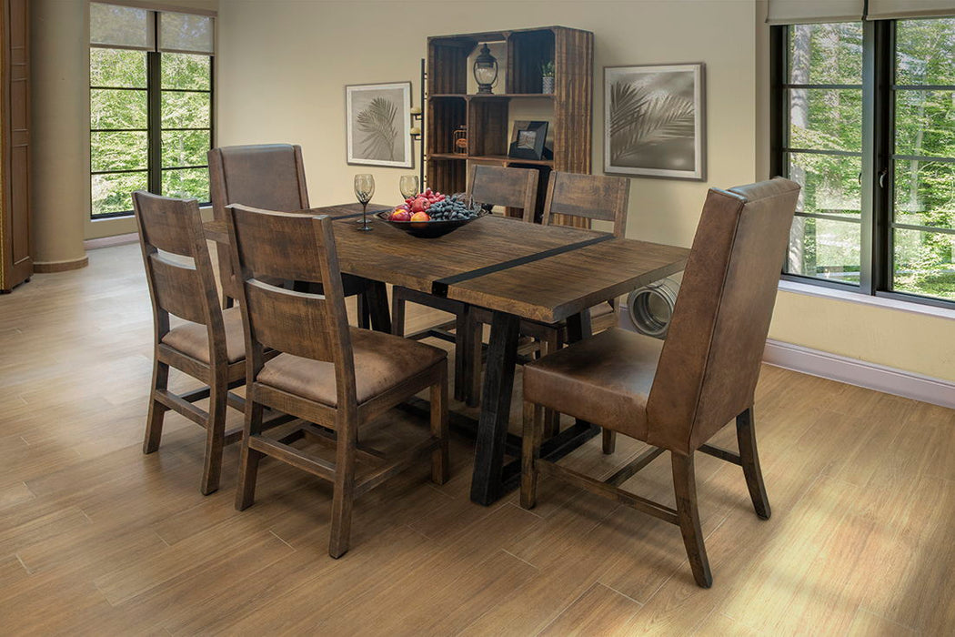 Urban Art - Dining Table - Dark Brown