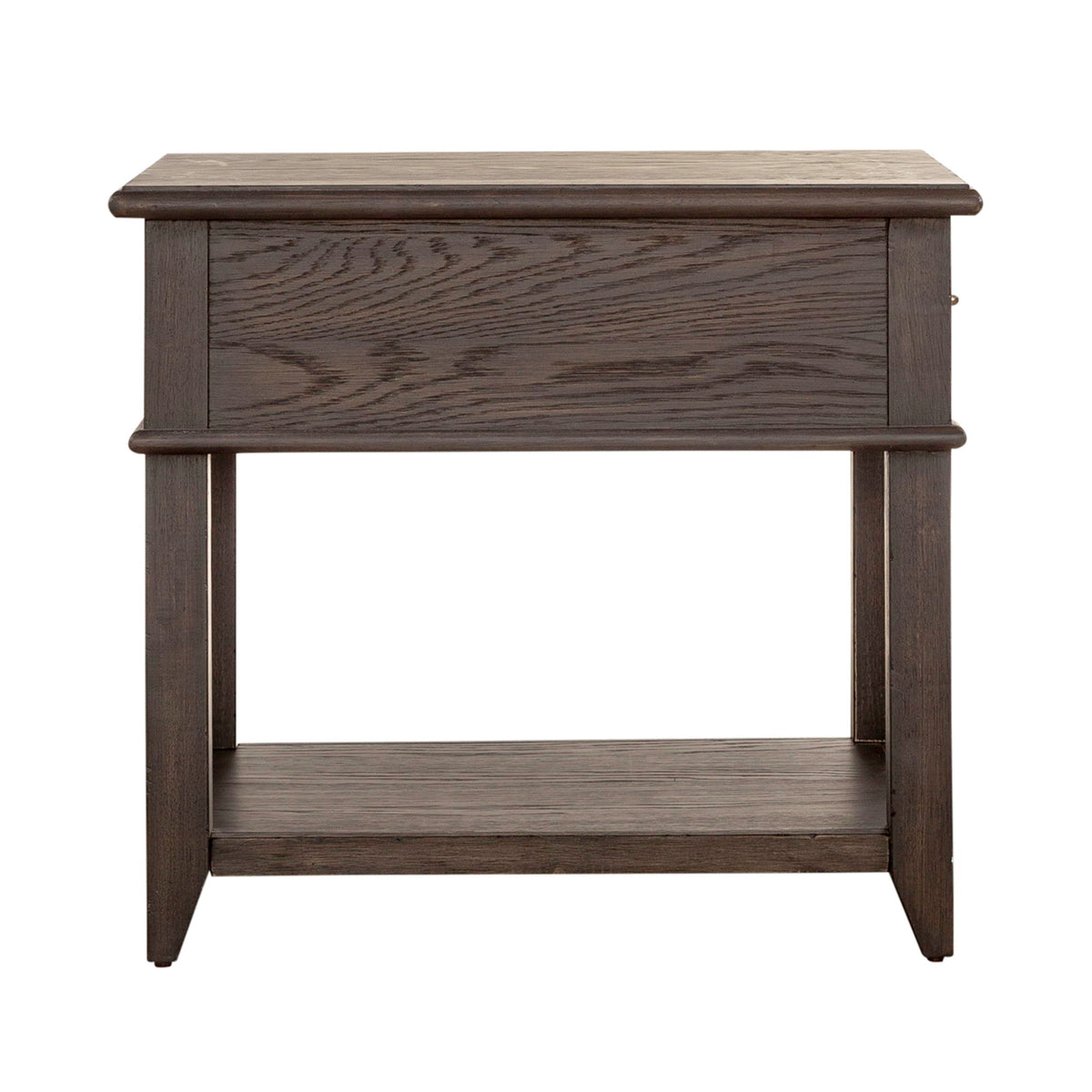 Mill Creek - Drawer End Table - Peppercorn